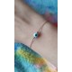 Nazar boncuklu top motif gümüş bileklik 