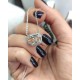Mozanite ve Topaz taşlı gümüş kolye Mozanite ve Topaz taşlı gümüş kolye