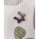 Renkli taşlarla süslü yıldız motif gümüş kıkırdak küpe Renkli taşlarla süslü yıldız motif gümüş kıkırdak küpe