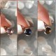 Doğal taşlı mini motif gümüş uç serisi Doğal taşlı mini motif gümüş uç serisi