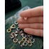 Tragus Bölgesi İçin Kelebek Motif Çelik Halka Küpe (adet)-ROSE