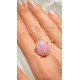 Pembe Safir Taşlı Gümüş Yüzük