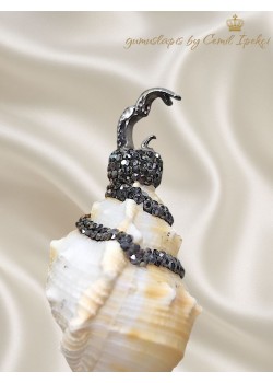 Deniz Kabuğu Gümüş Başlı Kolye Ucu