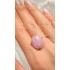 Pembe Safir Taşlı Gümüş Yüzük