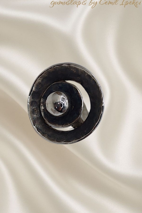 Taşsız Toplu Gümüş Yüzük