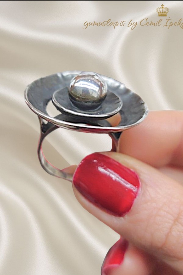 Taşsız Toplu Gümüş Yüzük