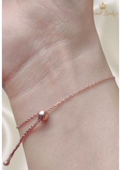 Renkli Taşlarla Süslü Kelebek Motif Asansörlü Gümüş Bileklik 