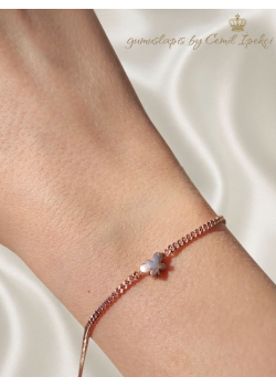 Sonsuzluk ve Kelebek Motif Gümüş Bileklik Serisi 