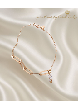  Hallow Model Kenarı Sallantılı Desenli Gümüş Bileklik Serisi (ince sonsuzluk) 