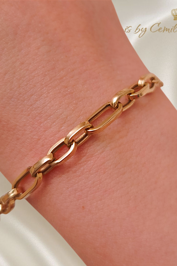  Hallow Model Kenarı Sallantılı Desenli Gümüş Bileklik Serisi (anahtar)