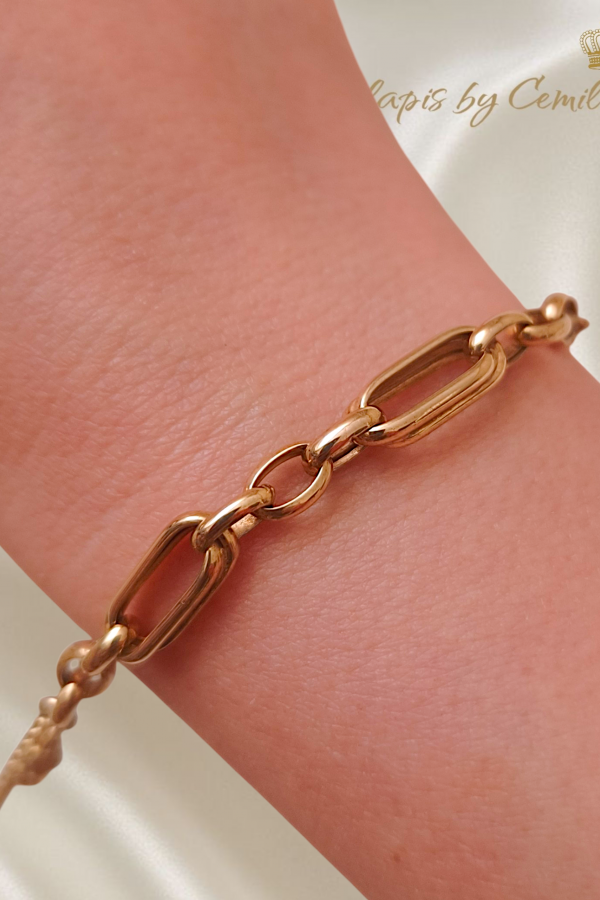  Hallow Model Kenarı Sallantılı Desenli Gümüş Bileklik Serisi (kalın sonsuzluk) 