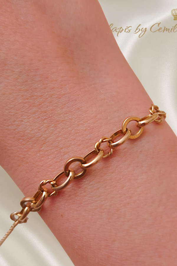 Hallow Model Taşsız Gümüş Bileklik Serisi (yuvarlak/oval)