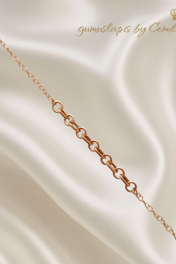  Hallow Model Taşsız Gümüş Bileklik Serisi (yuvarlak/düz)