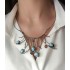 Larimar Taşlı Gümüş Gerdanlık