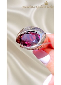 Alexanderite Taşlı Gümüş Tasarım Yüzük