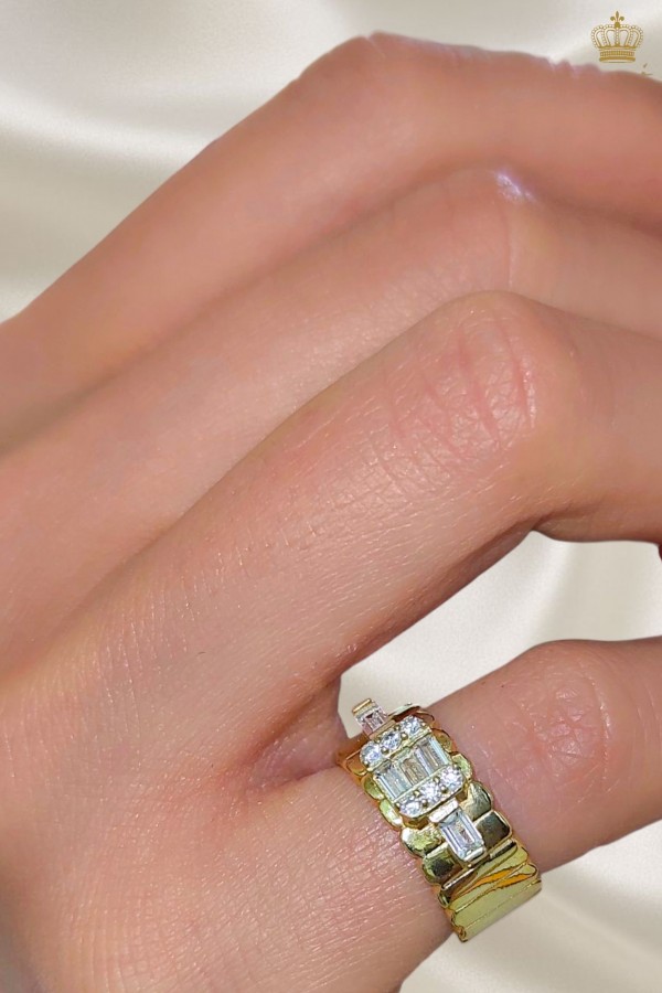 Serçe Parmağı Gümüş Yüzük 