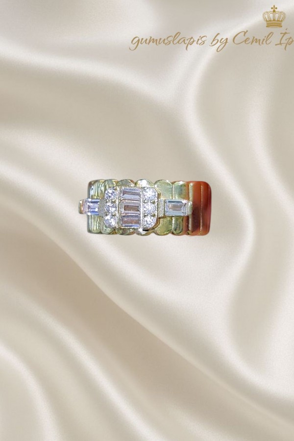 Serçe Parmağı Gümüş Yüzük 