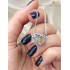 Mozanite ve Topaz Taşlı Gümüş Kolye 