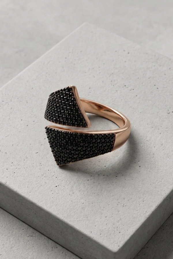 Onix taşlı gümüş yüzük serisi