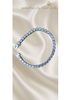 3 mm Kısa Suyolu Gümüş Bileklik