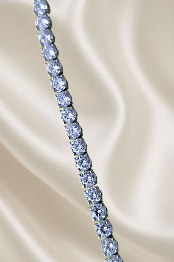 3 mm Kısa Suyolu Gümüş Bileklik