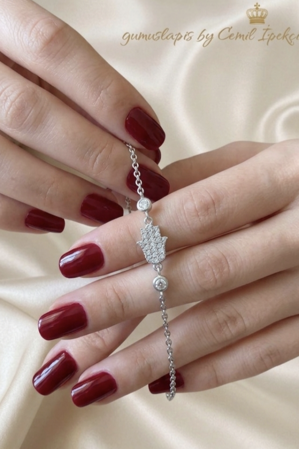 Desenli Mini Gümüş Bileklikler Serisi (adet)