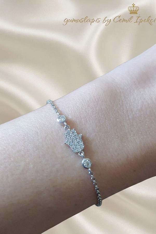 Desenli Mini Gümüş Bileklikler Serisi (adet)