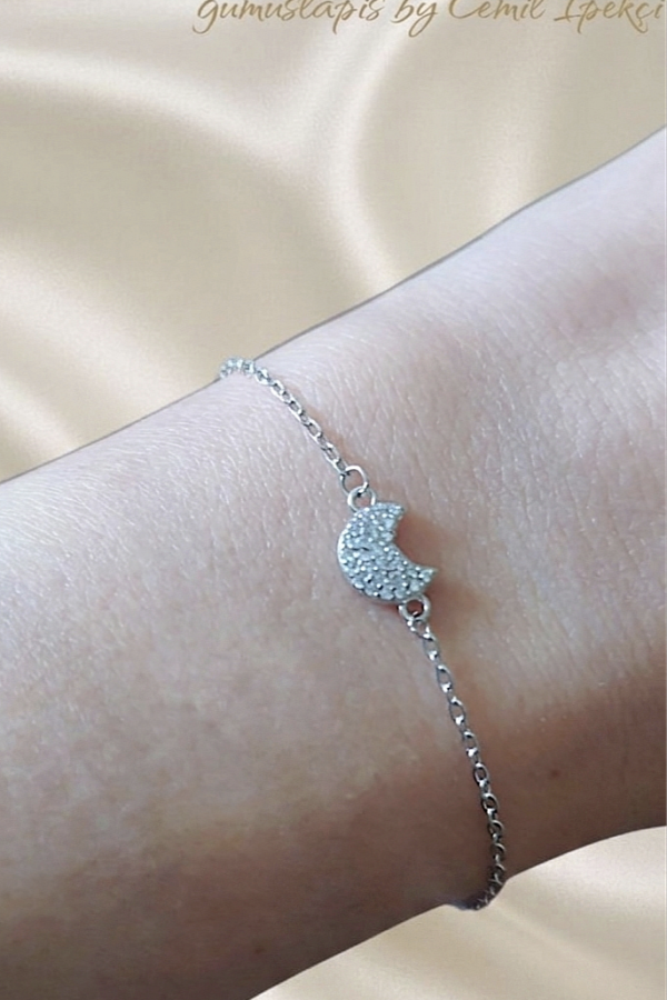 Desenli Mini Gümüş Bileklikler Serisi (adet)