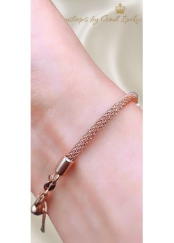 Çivi Model Gümüş Bileklik