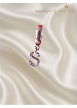 S Harfi Gümüş Küpe (tek parça)