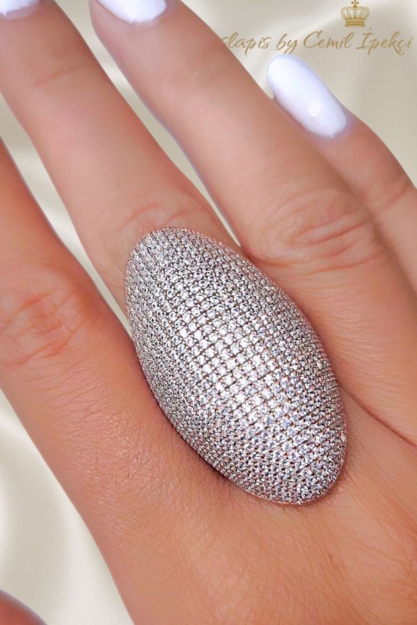 Mekik Model Gümüş Yüzük