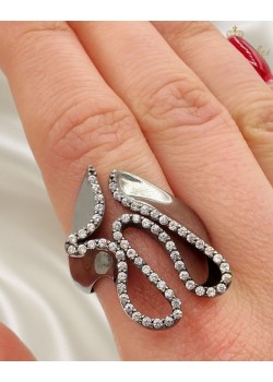 Siyah Kaplama Gümüş Yüzük 