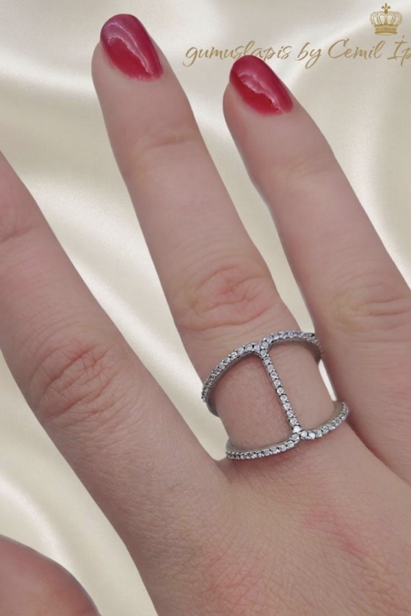 2 Numara Gümüş Yüzük 