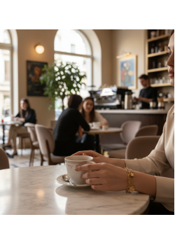 316 L Cerrahi Çelik Kendinden İkili Bileklik