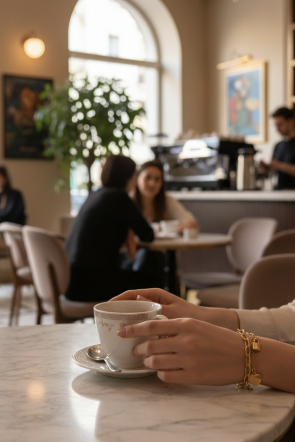 316 L Cerrahi Çelik Kendinden İkili Bileklik