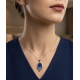 Fatıma Ana Motif Lapis Taşlı Gümüş Kolye Fatıma Ana Motif Lapis Taşlı Gümüş Kolye