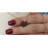 Allah Yazılı Onix Taşlı Gümüş Mini Kolye