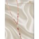 Kelebek Motif Rose Kaplama Taşsız Gümüş Y Kolye Kelebek Motif Rose Kaplama Taşsız Gümüş Y Kolye