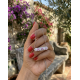 Pembe Safir ve Mozanite Taşlı Gümüş Kolye Pembe Safir ve Mozanite Taşlı Gümüş Kolye