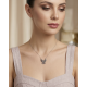 Anka Kuşu Motif Gümüş Mini Kolye Anka Kuşu Motif Gümüş Mini Kolye