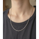 Yılan Model Cerrahi Çelik Zincir Kolye