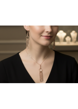 Taşsız Toplu Gümüş Rose Set