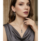 Koyu Peridot Taşlı Gümüş Set Koyu Peridot Taşlı Gümüş Set