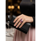 Pembe Safir ve Mozanite Taşlı Gümüş Yüzük