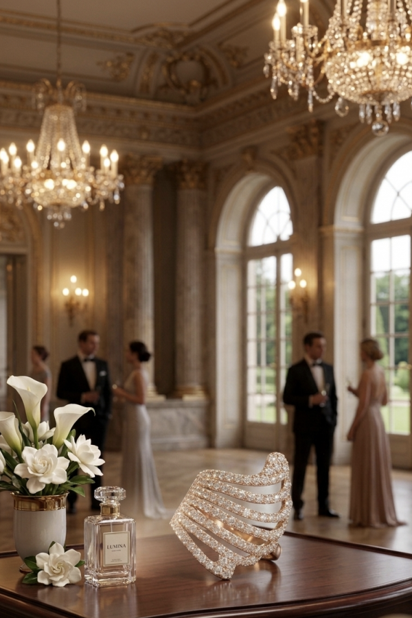 Yarım Dalga Motif Zirkon Taşlı Gümüş Rose Kaplama Yüzük