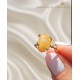 Opal Taşlı Gümüş Yüzük (sarı)