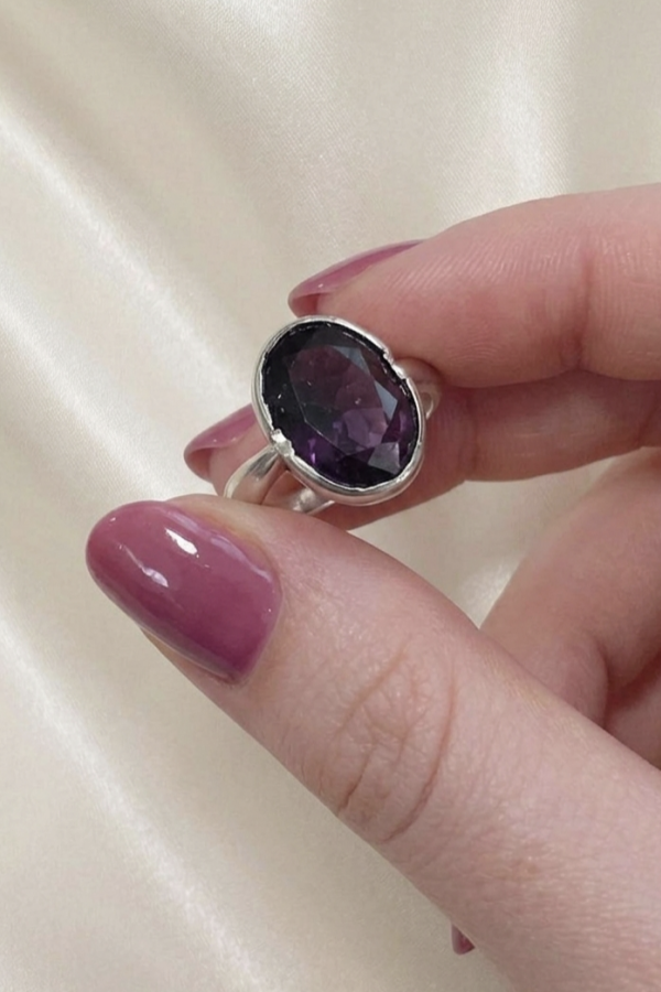 Peridot ve Lab Topaz Taşlı Gümüş Yüzük Serisi