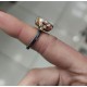 Lab Topaz Taşlı Gümüş Yüzük