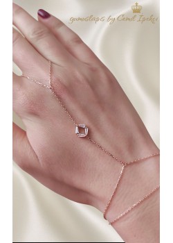 Baget Taşlı Gümüş Şahmeran 