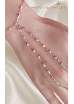 Laboratuvar Pırlantası Taşlı Gümüş Şahmeran 